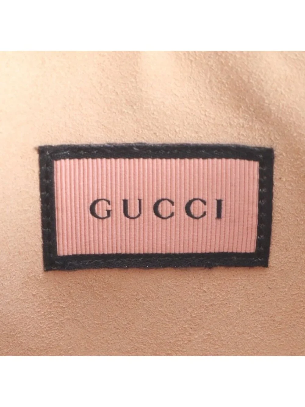 Gucci Ghost Leather Clutch Pouch Business Black